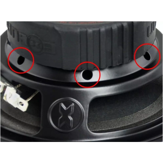 Excursion SHX-5C 2-drożny samochodowy zestaw głośnikowy: 2 woofery 130mm, 2 tweetery 25mm, 2 zwrotnice - 3ohm, 75/200W, 91dB, 55-21000Hz, głębokość 57